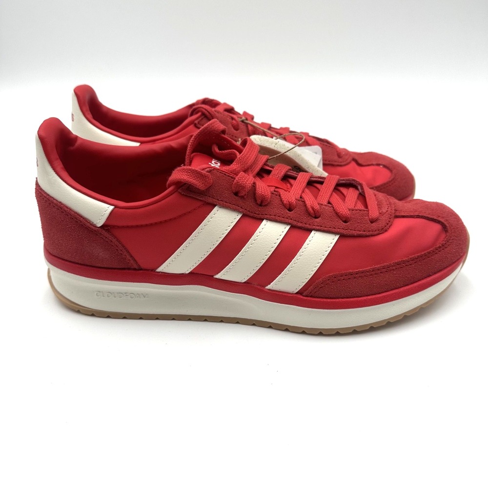 Adidas Run 70S 2.0 Pure Ruby/Off White/Better Scarlet JS5031 Women's Size 8.5